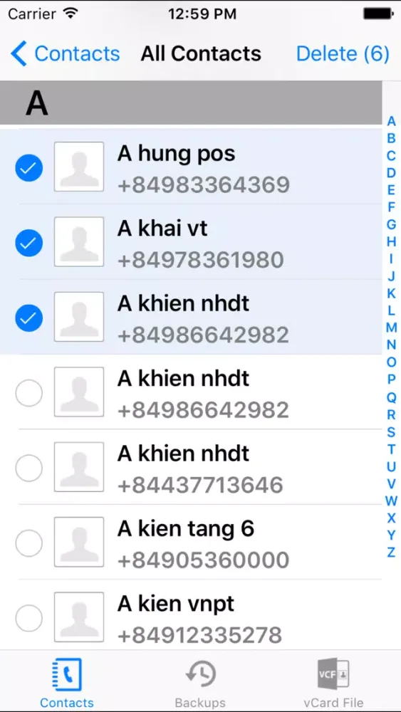 Contacts Cleanup 360 - Contacts Smart Filter & Backup سکرین شاٹس
