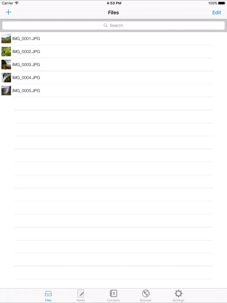 Capturas de tela do oneProtect - Protect your files, photos, videos, notes and contacts iPad 