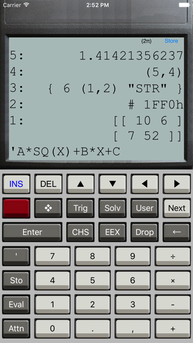 Halcyon Calc Lite سکرین شاٹس