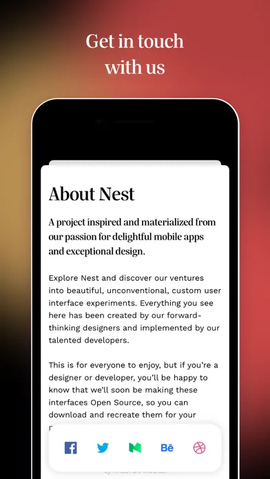 Nest by Halcyon Mobile Screenshots
