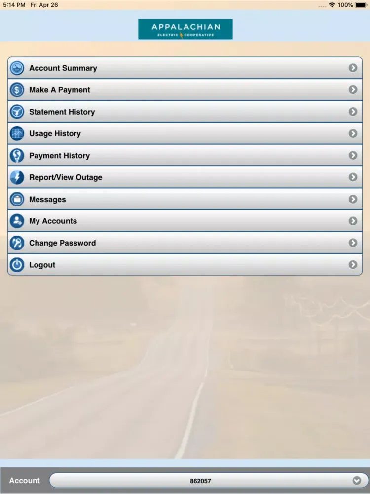 Appalachian Electric Coop. iPad 应用截图