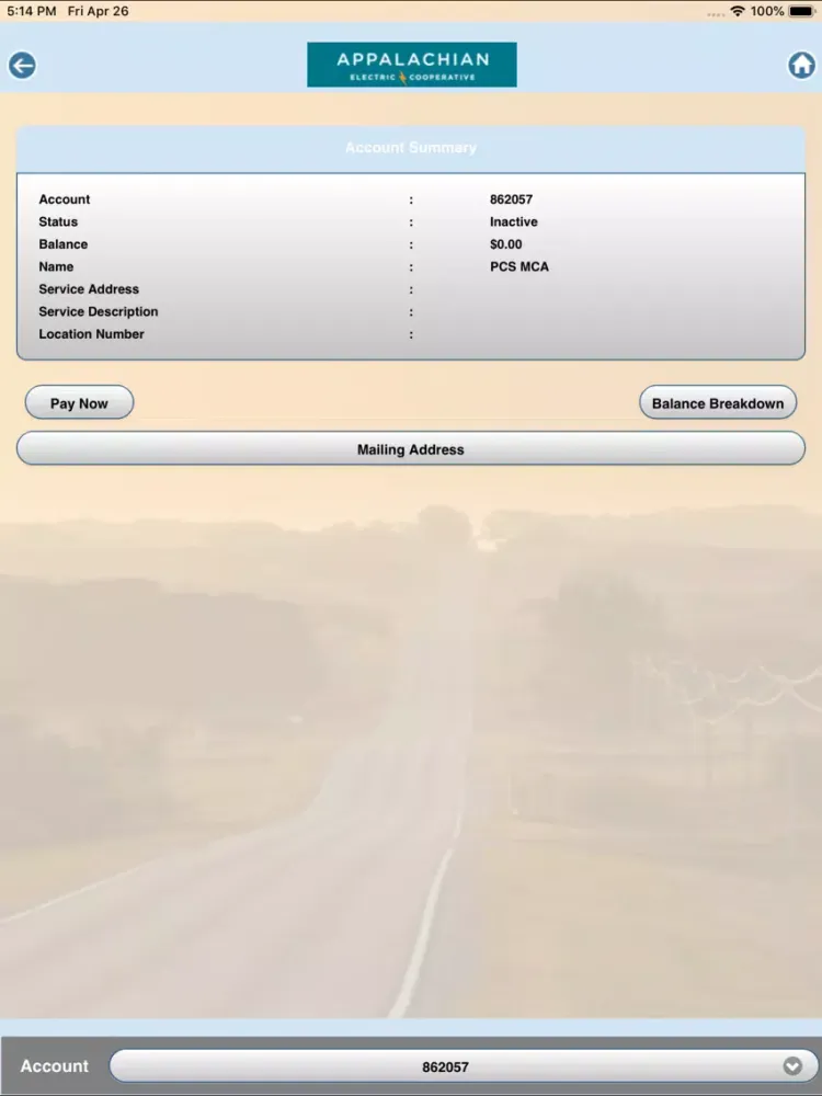 Appalachian Electric Coop. iPad 应用截图