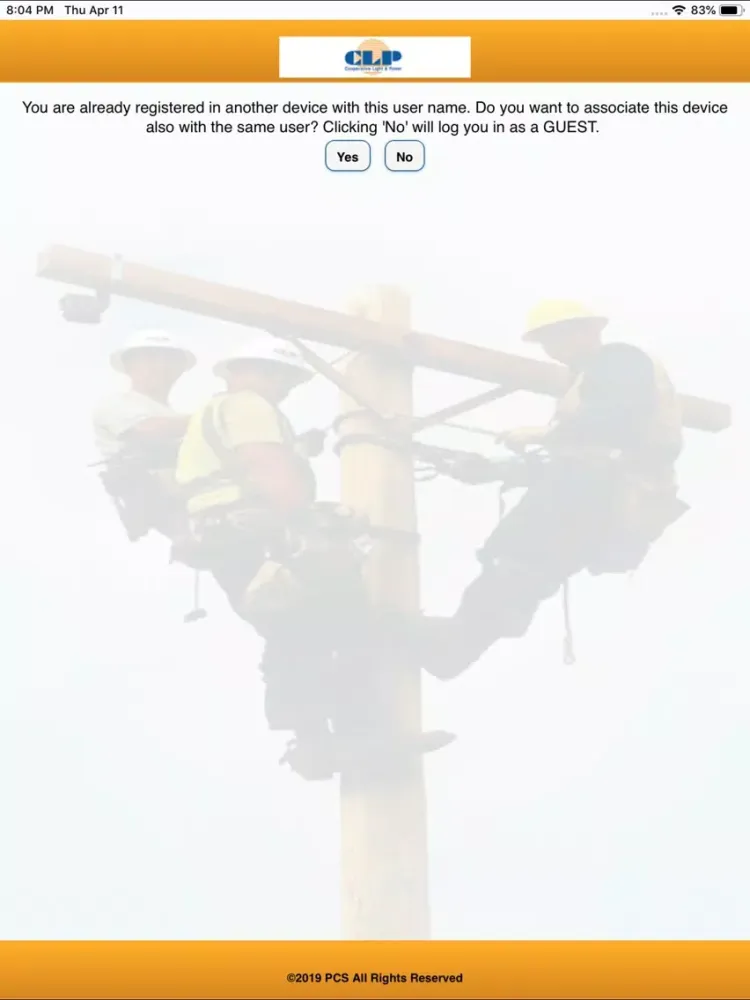 Coop Light & Power iPad  スクリーンショット