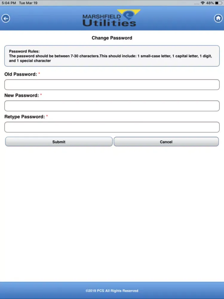 تصاویر Marshfield Utilities iPad 