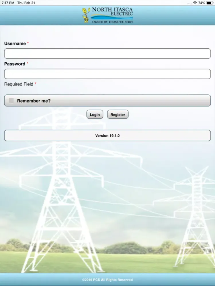North Itasca Electric iPad  스크린샷