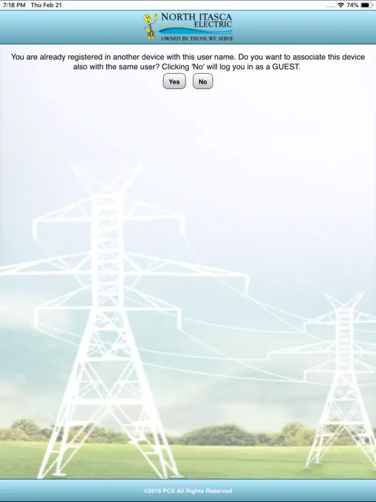 North Itasca Electric iPad  스크린샷