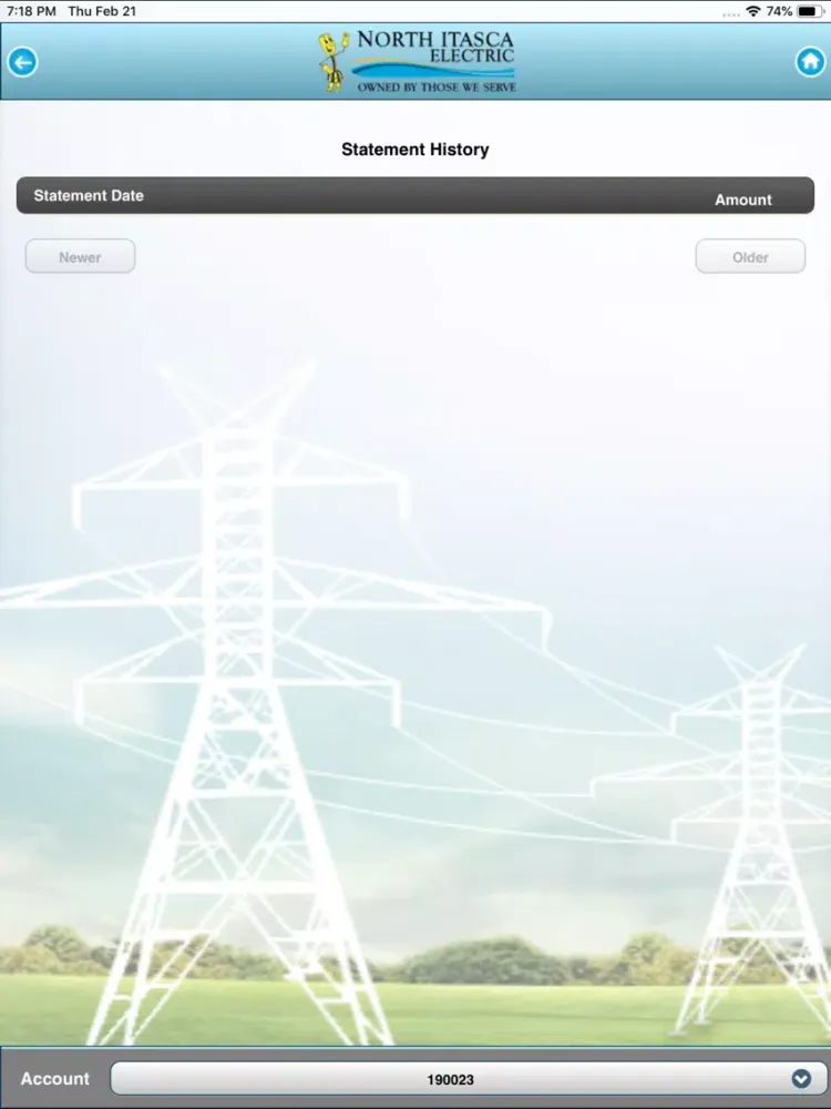 North Itasca Electric iPad  스크린샷