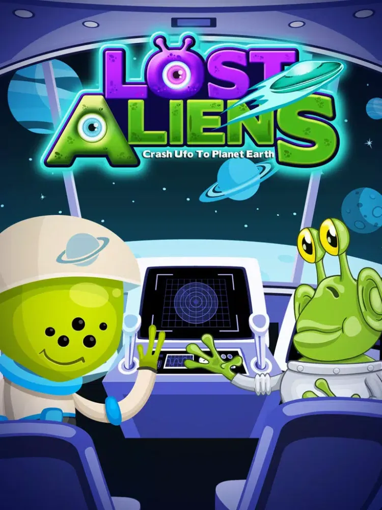 Lost Aliens - Crash UFO to Planet Earth iPad  Screenshots