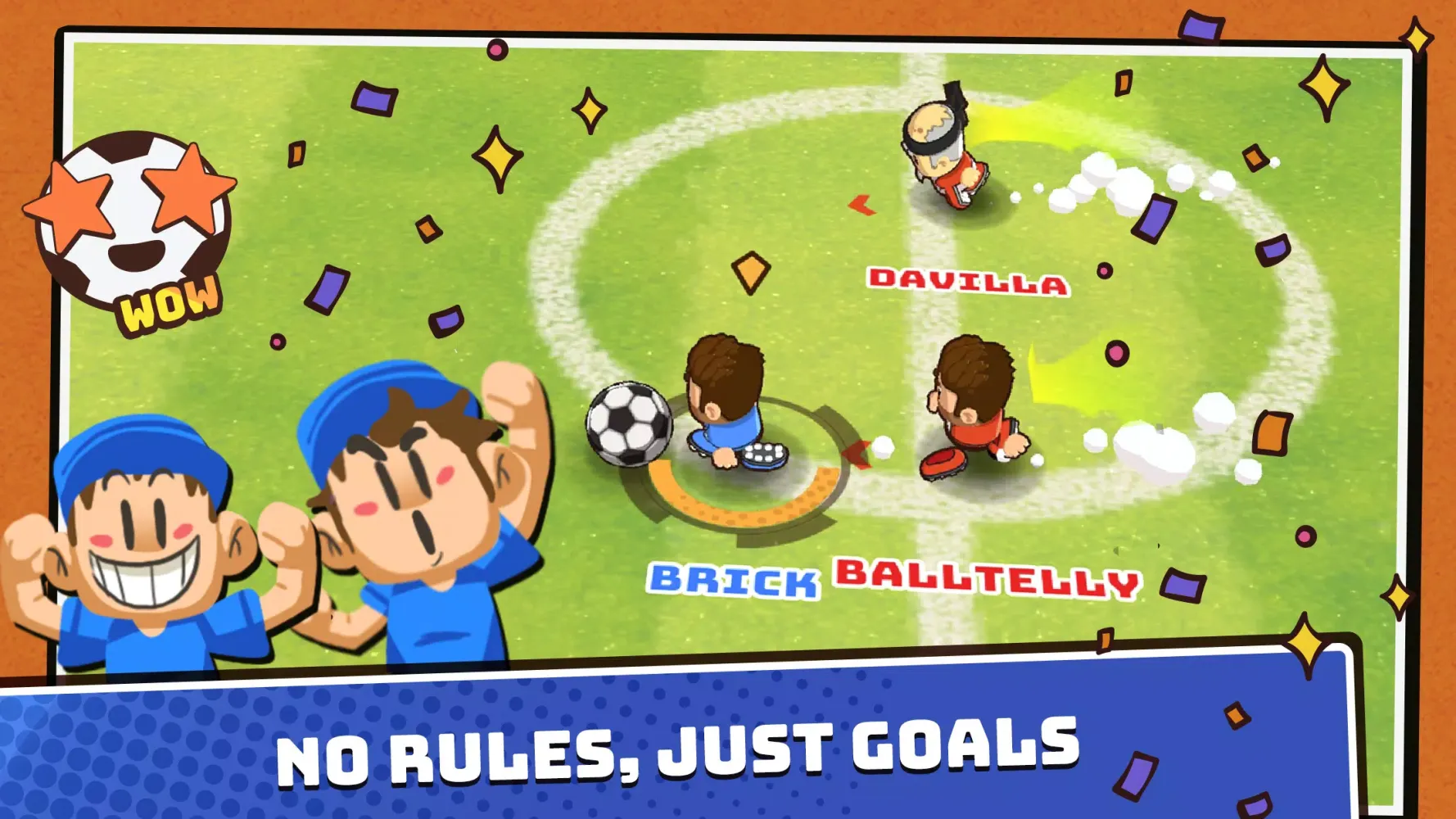 Halfbrick Sports: Football سکرین شاٹس