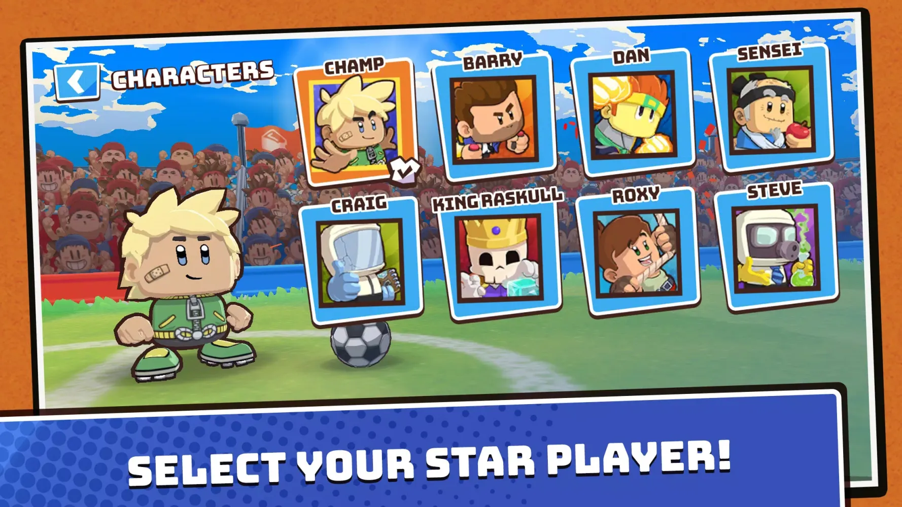 Halfbrick Sports: Football سکرین شاٹس