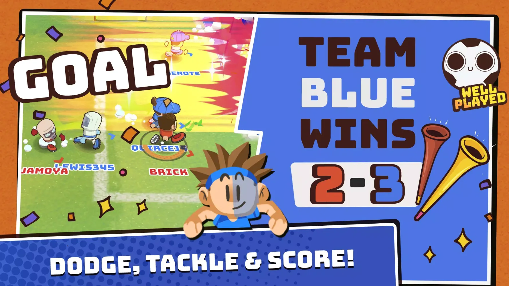 Halfbrick Sports: Football سکرین شاٹس