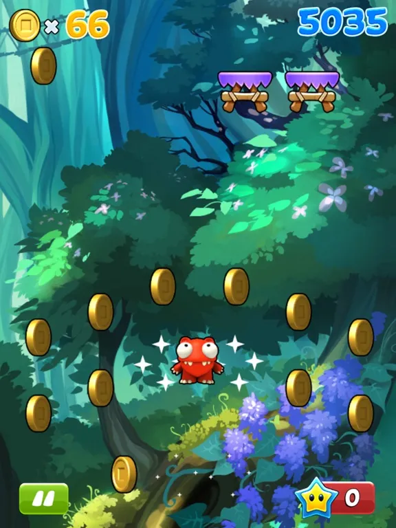 Скриншоты Mega Jump Halfbrick+ iPad 