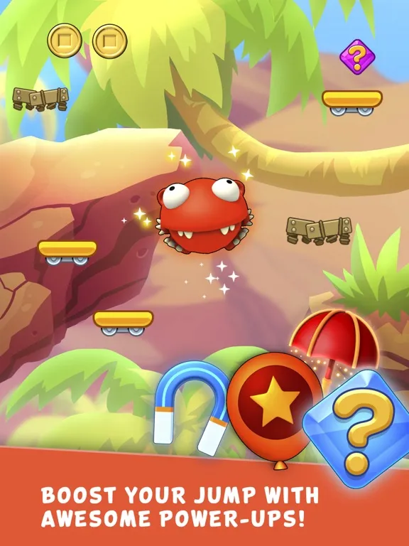 Скриншоты Mega Jump Halfbrick+ iPad 
