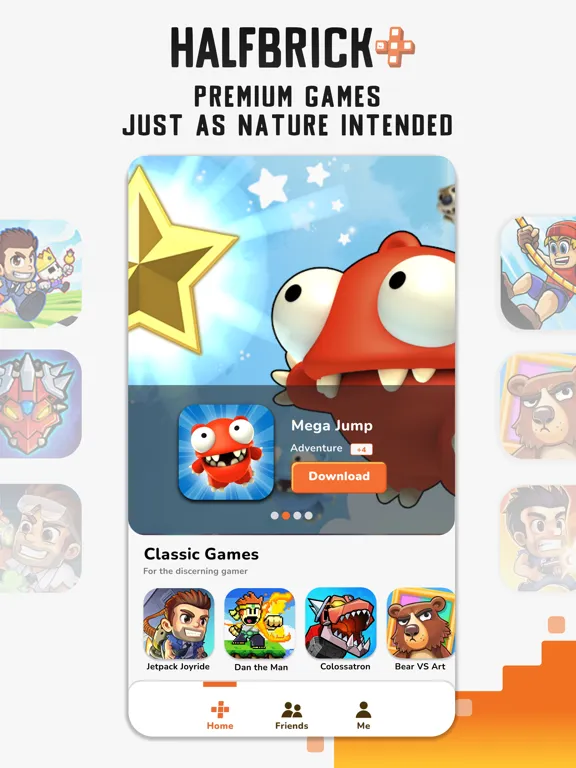 Скриншоты Mega Jump Halfbrick+ iPad 