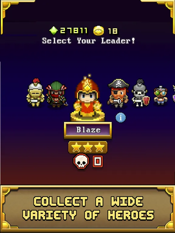 Tangkapan layar Nimble Quest Halfbrick+ iPad