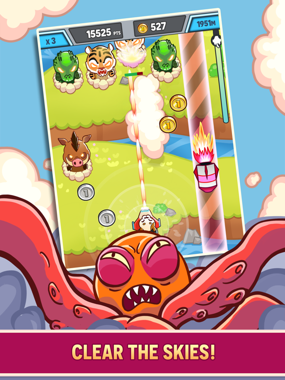 Zrzuty ekranu Storm Wings iPad 
