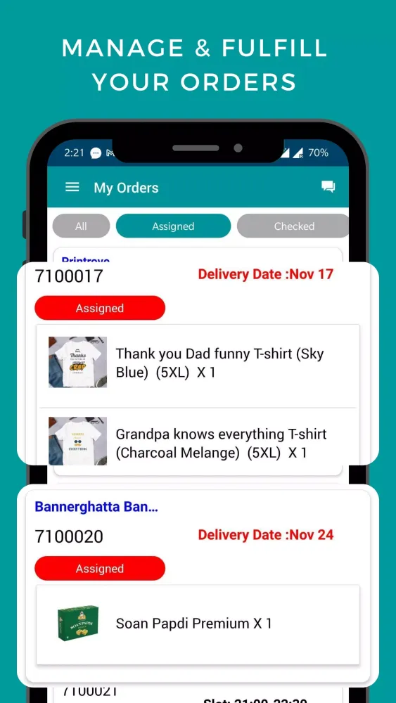 HalfCute Seller App: Sell and Fulfill Products应用截图
