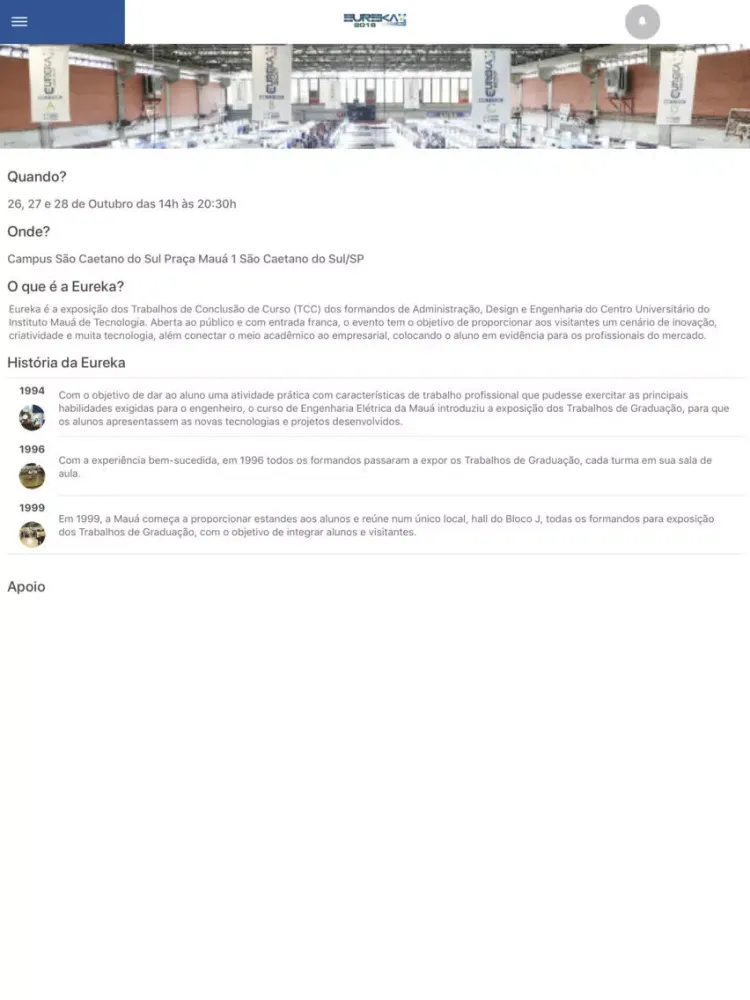 تصاویر Eureka Mauá 2019 iPad 