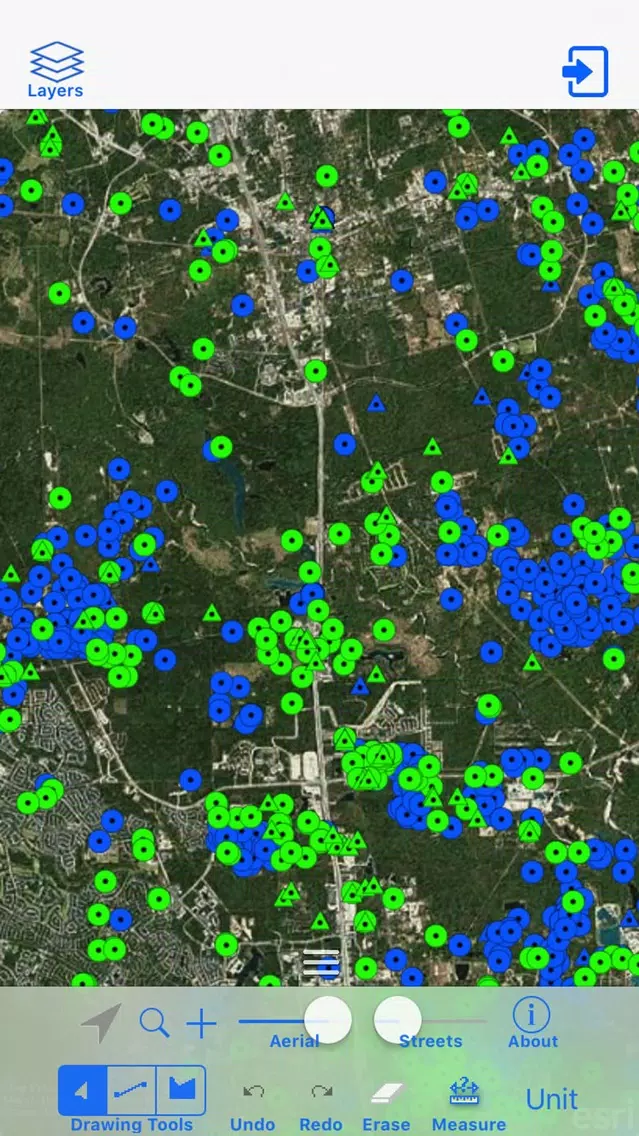 Halff GIS Application スクリーンショット