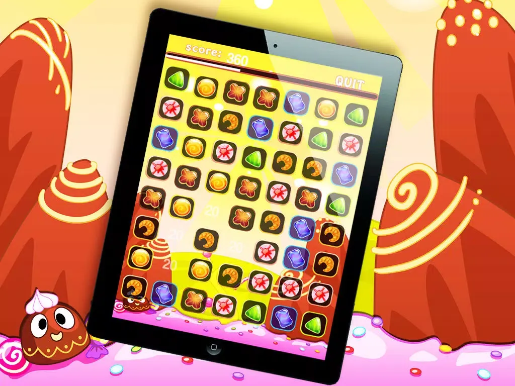 A Candy Mania - Crush The Candies iPad  স্ক্রিনশট