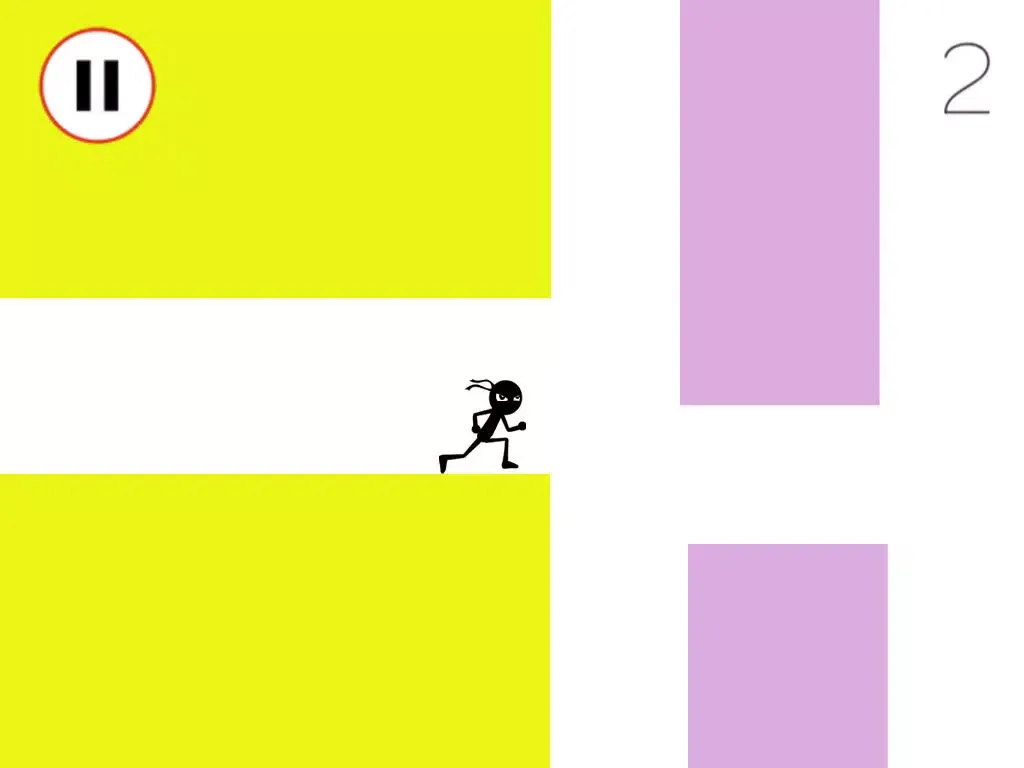 Capturas de tela do Stick Ninja Jump - stickman endless tap run and jumping adventure iPad 