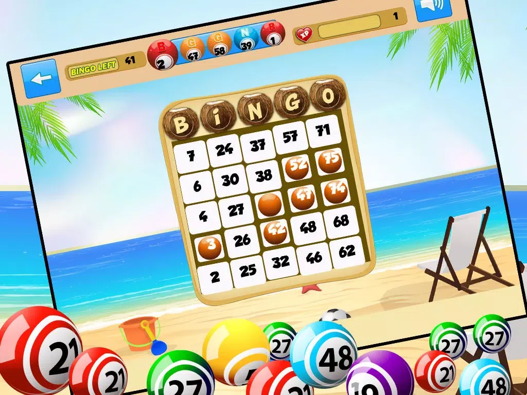 Screenshot di Beach Super Bingo - Free Bingo Game iPad 