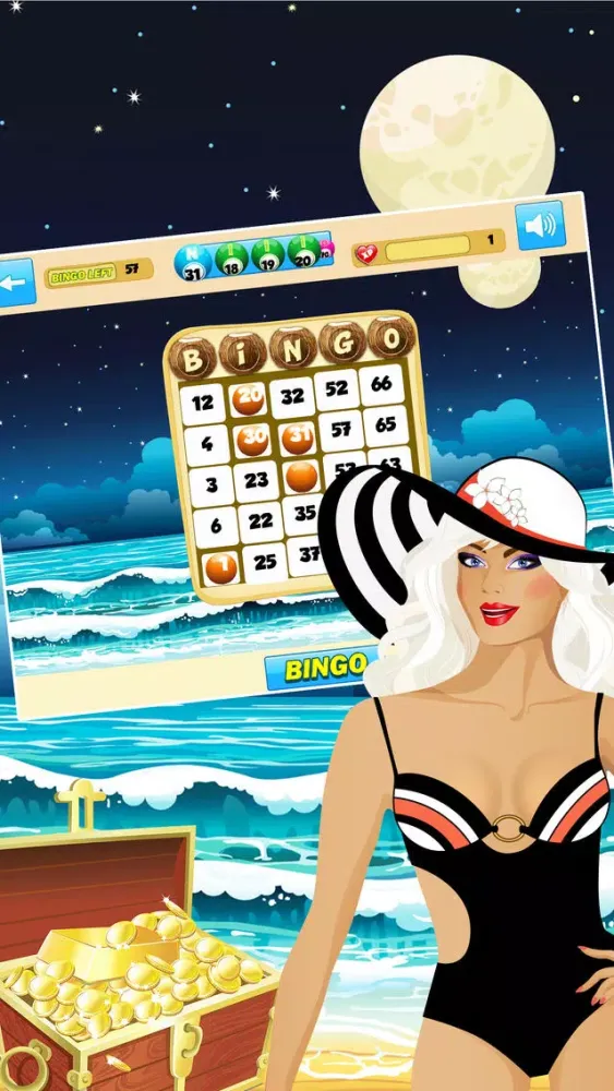 Screenshot di Beach Super Bingo - Free Bingo Game