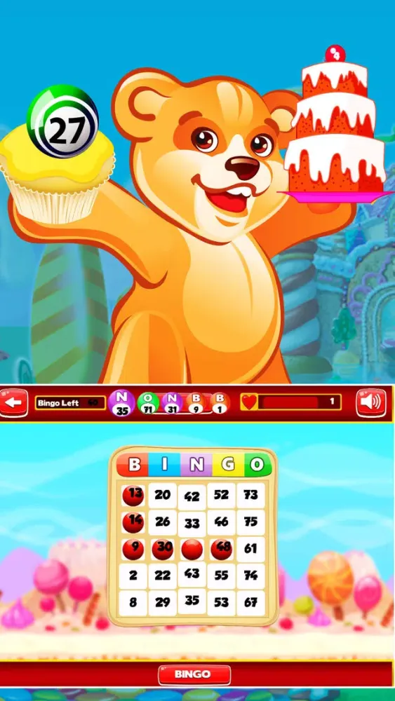Tangkapan layar Cupcake Bingo Fun Pro - Free Bingo Game