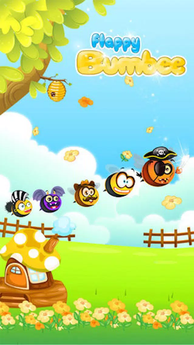 Flappy Bumbee Pro - Honey Bumble Swarm 스크린샷