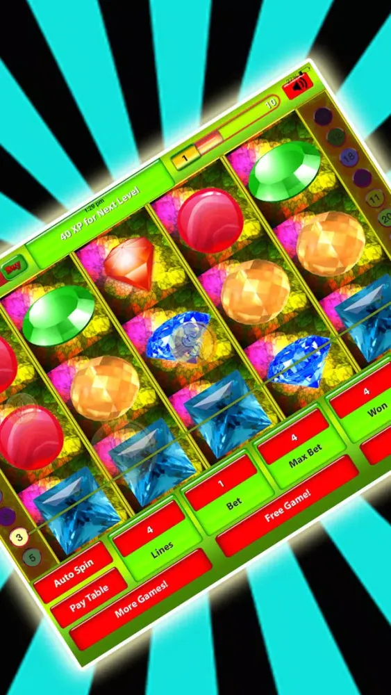 Capturas de tela do Las Vegas 777 Trophy jackpot