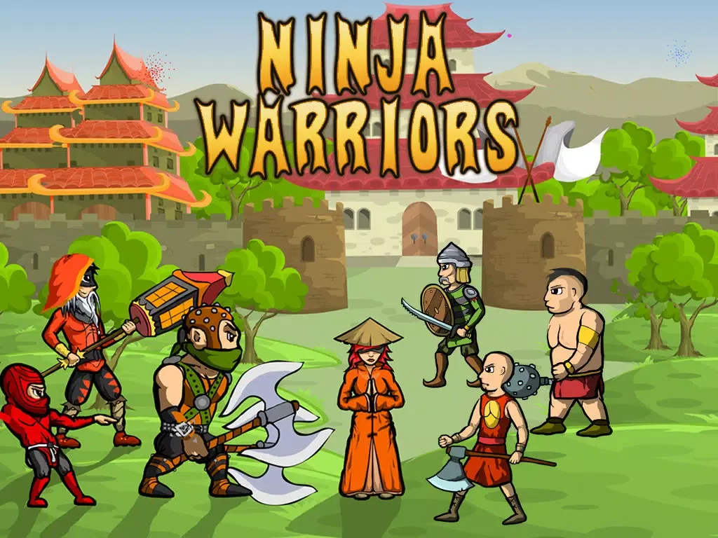 Скриншоты Ninja Warriors Pro - The Ultimate Ninja War Run iPad 