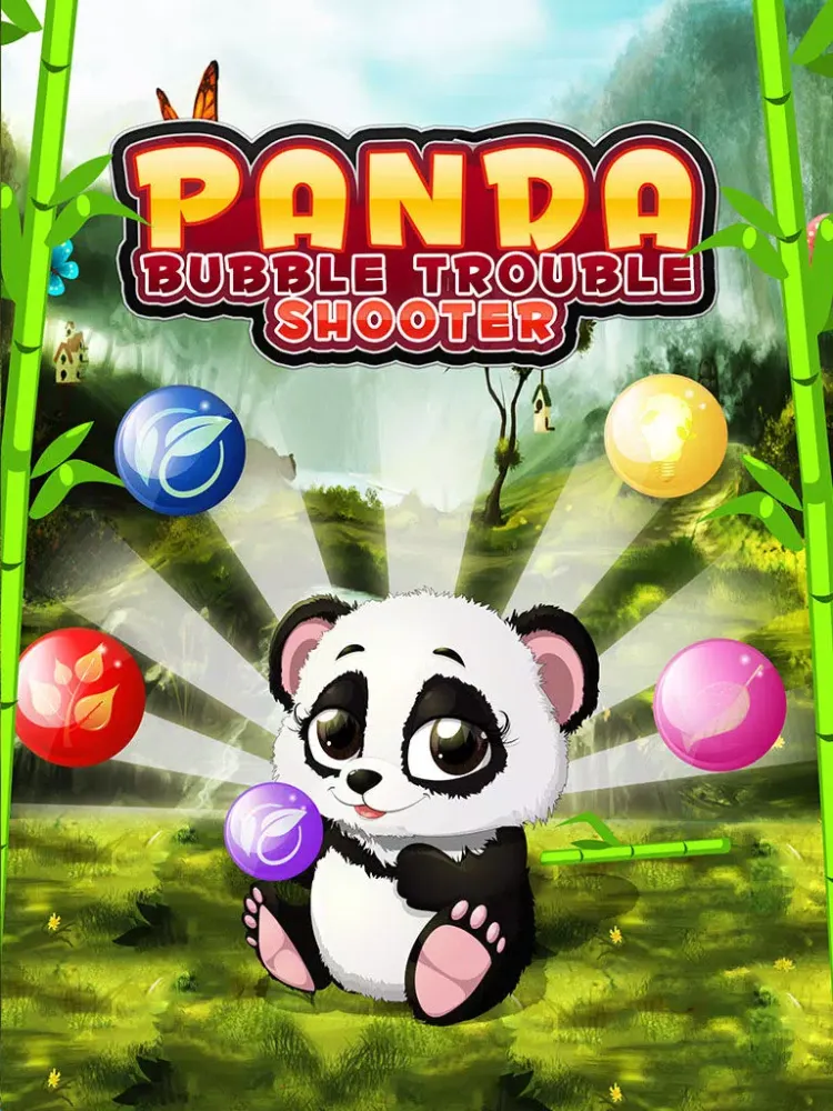 Panda Bubble Trouble Shooter iPad 应用截图