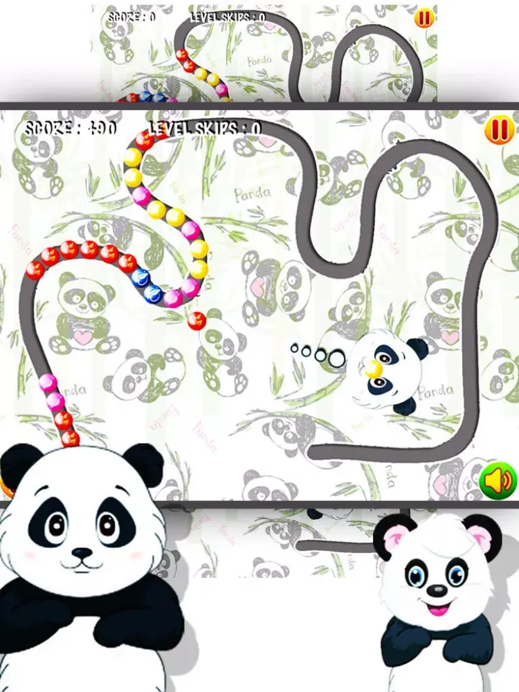 Panda Bubble Trouble Shooter iPad 应用截图