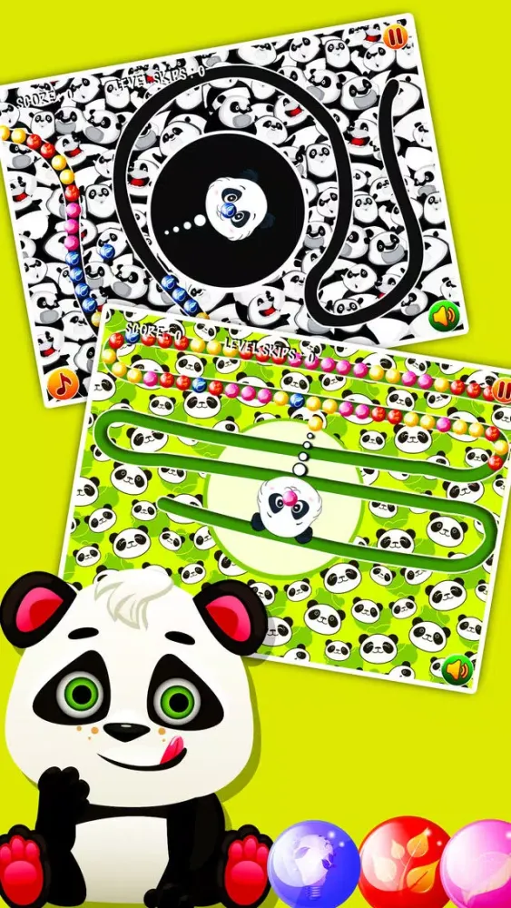 Panda Bubble Trouble Shooter应用截图