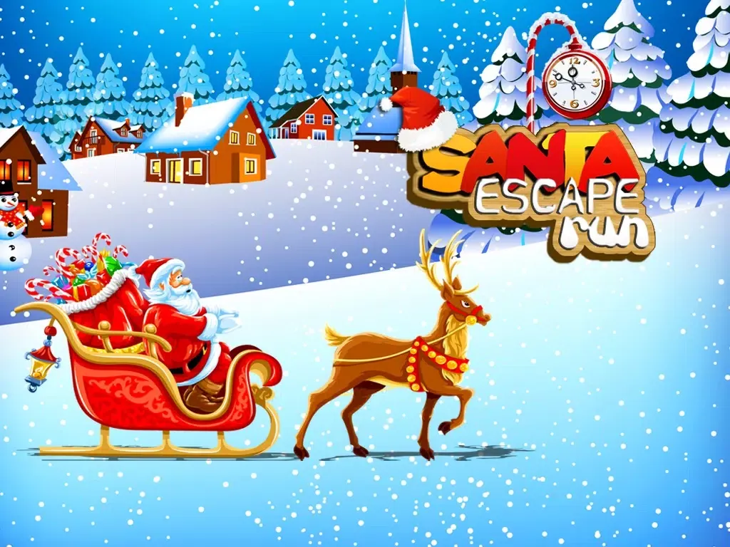 Santa Escape Run - Help Clumsy Santa iPad Screenshots
