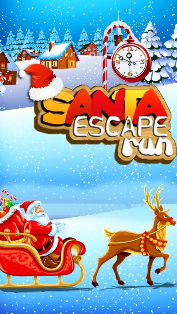 Santa Escape Run - Help Clumsy Santa Screenshots