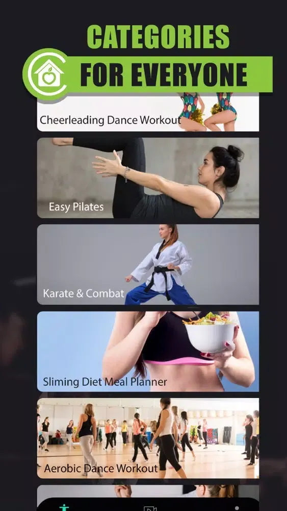 Stay Home Stay fit Screenshots