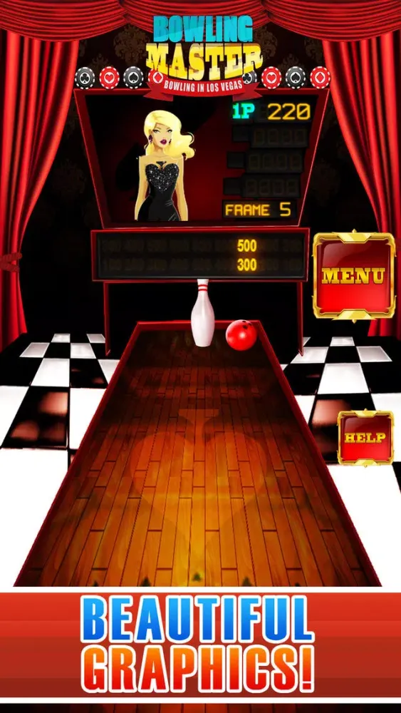 Capturas de tela do Bowling Master - Bowling in Los Vegas