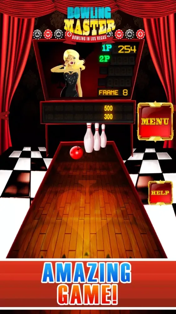 Capturas de tela do Bowling Master - Bowling in Los Vegas
