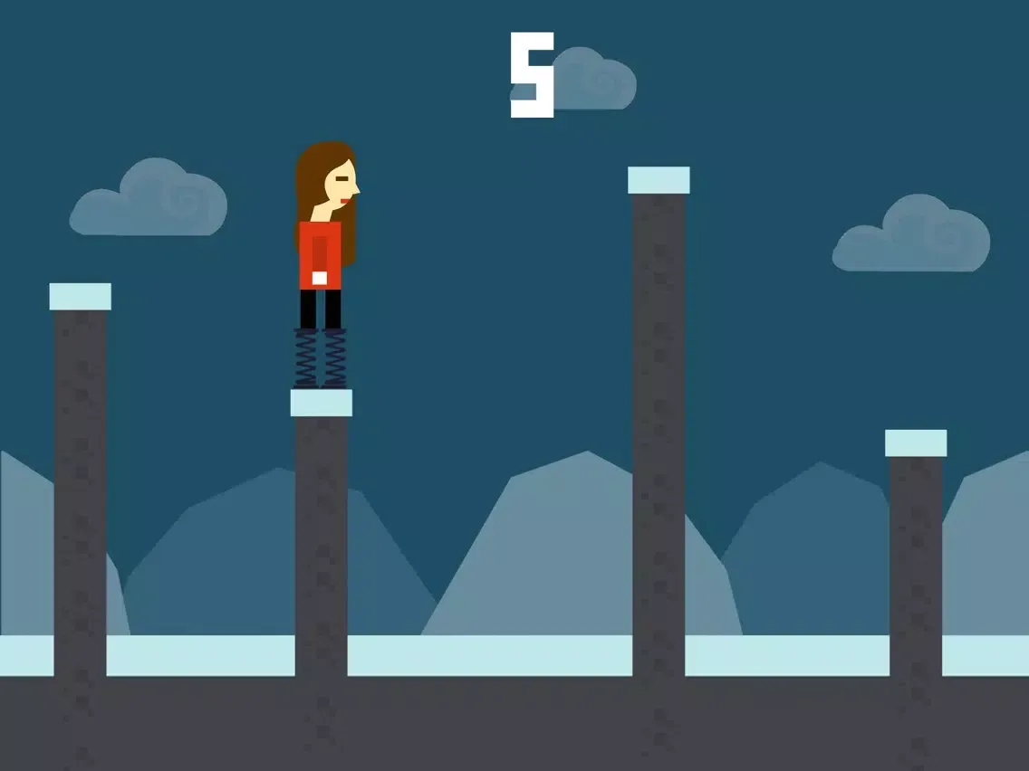 Miss Jump - The Arcade Creative Game Edition iPad 應用截圖