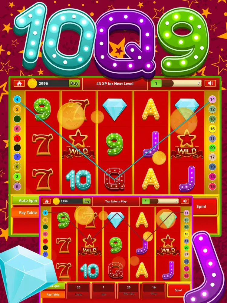 Zrzuty ekranu Big Bet Casino Pro - 777 Lucky Lottery Wild Win Mobile Game iPad 