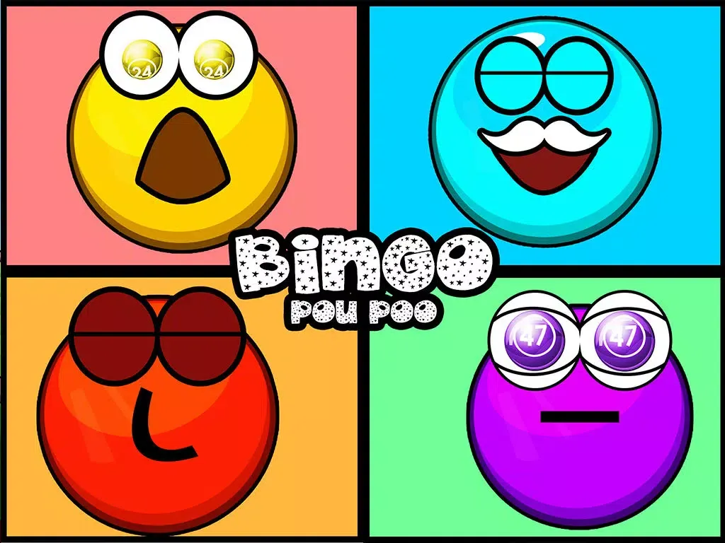 Tangkapan skrin bingo Pou Poo Pro iPad 