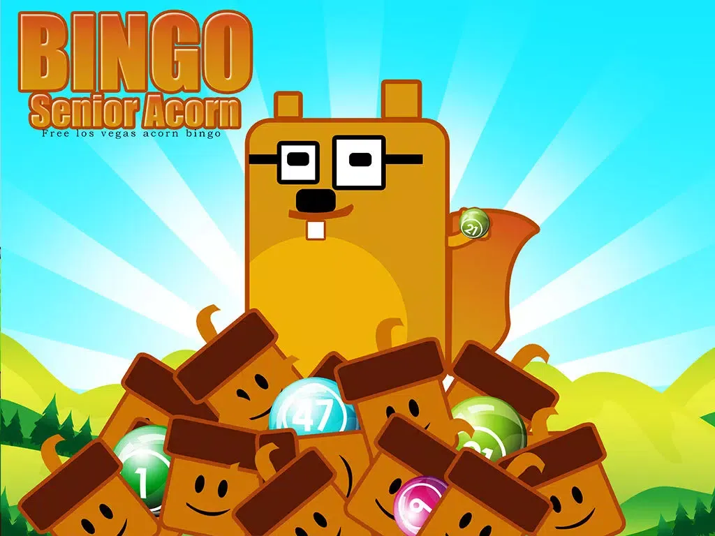 Bingo Senior Acorn - Free Los Vegas Acorn Bingo iPad  Screenshots