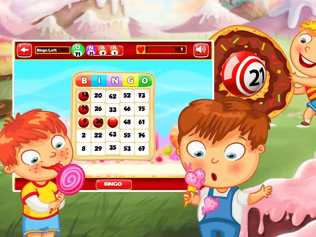 Bingo Senior Acorn - Free Los Vegas Acorn Bingo iPad  Screenshots