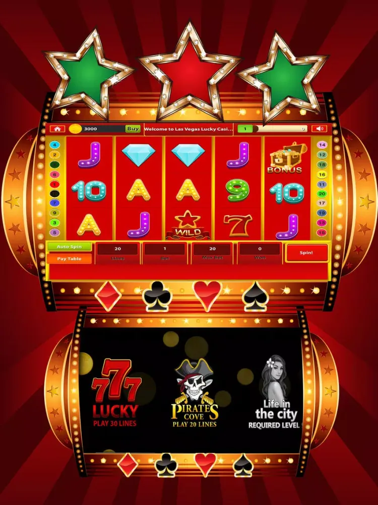 Screenshot di Casino lucky Machines Pro : Full of Coin Machines iPad 
