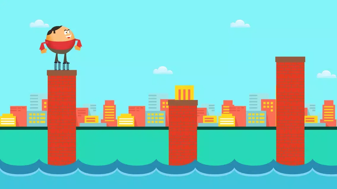 Capturas de tela do Humpty Dumpty Jump Pro