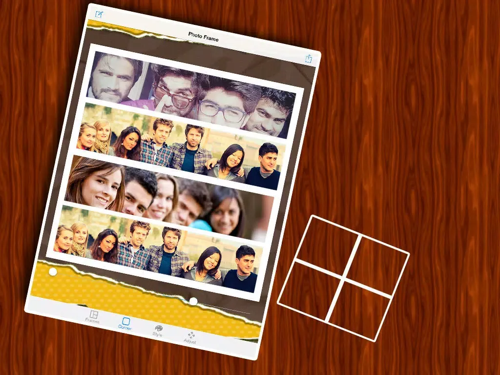 Insta Collage Maker & Editor - Magic Photo Editor iPad 应用截图
