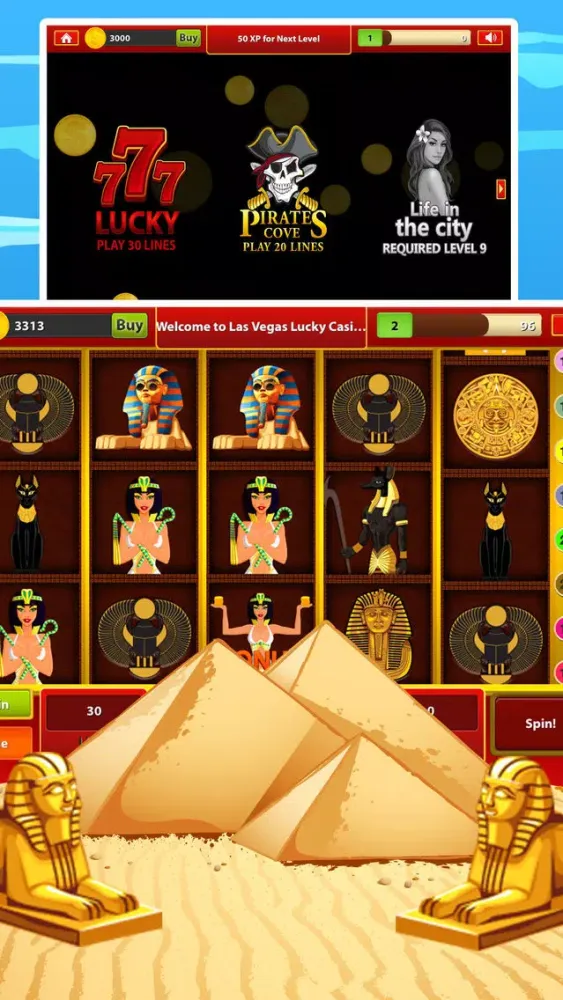 Lucky Casino Machines - Full of Coin Machine Screenshots
