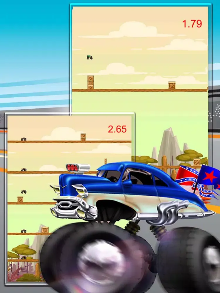 Tangkapan skrin Mad Monster Truck Fever iPad 