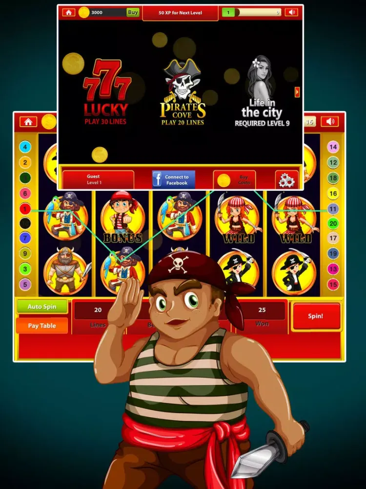 Mobile 777 Las Vegas - Free Casino Game iPad  Screenshots